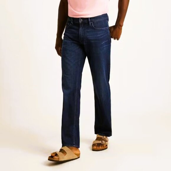 Bonobos Stretch Lightweight Tailored Jeans, Dark Blue, 35 x 34 - Picture 2 of 7